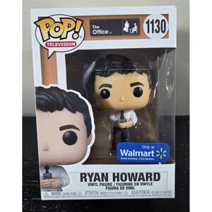 Funko Pop! Ryan Howard The Office #1130 Black Hair Walmart Exclusive‎